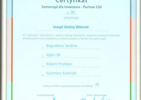 Listy gratulacyjne, podziękowania, certyfikaty