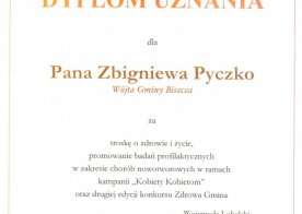 Listy gratulacyjne, podziękowania, certyfikaty