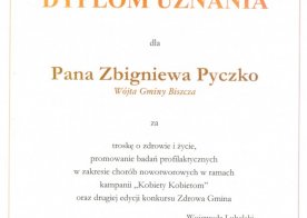 Listy gratulacyjne, podziękowania, certyfikaty