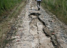 Powódź w Biszczy 09.07.2012r.