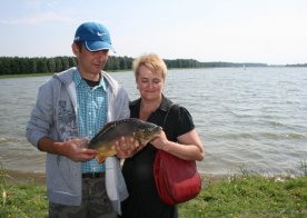 Zawody wędkarskie o "Puchar Przewodniczącego Rady Gminy Biszcza" 27.07.2014