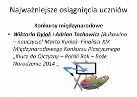 Informacja o stanie realizacji zadań oświatowych w Gminie Biszcza - rok szkolny 2013/2014