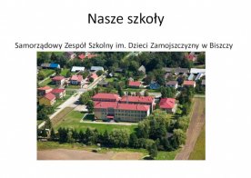 Informacja o stanie realizacji zadań oświatowych w Gminie Biszcza - rok szkolny 2013/2014