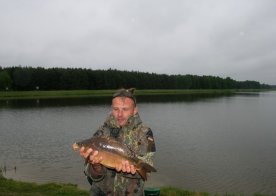 Zawody wędkarskie o "Tytuł Mistrza Stowarzyszenia SUM" - zbiornik wodny Biszcza-Żary 24.05.2015r.