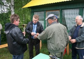 Zawody wędkarskie o "Tytuł Mistrza Stowarzyszenia SUM" - zbiornik wodny Biszcza-Żary 24.05.2015r.