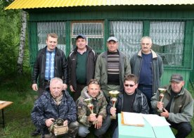 Zawody wędkarskie o "Tytuł Mistrza Stowarzyszenia SUM" - zbiornik wodny Biszcza-Żary 24.05.2015r.