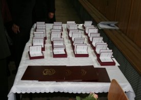 Jubileusz par małżeńskich  21 październik 2009r.