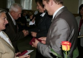 Jubileusz par małżeńskich  21 październik 2009r.