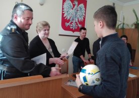 XLII Ogólnopolski Turniej Wiedzy Pożarniczej "Młodzież zapobiega pożarom". 