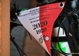 Rajd rowerowy na 100-lecie Bitwy Warszawskiej i urodzin św. Jana Pawła II i „Cudu nad Wisłą”
