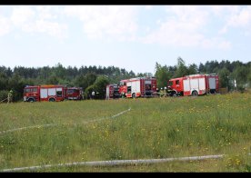 Ćwiczenia zgrywające nad Zalewem w Biszczy 2023