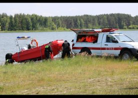 Ćwiczenia zgrywające nad Zalewem w Biszczy 2023